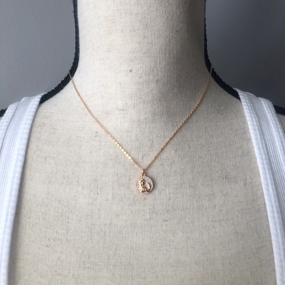 NWT Michael Kors Pave Virgo Zodiac Charm Necklace - Picture 5 of 6